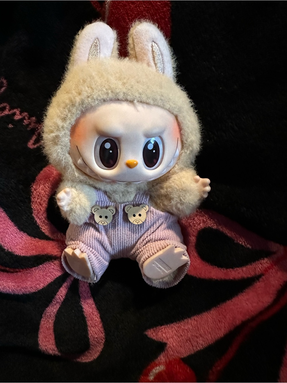 Bear pink outfit for labubus